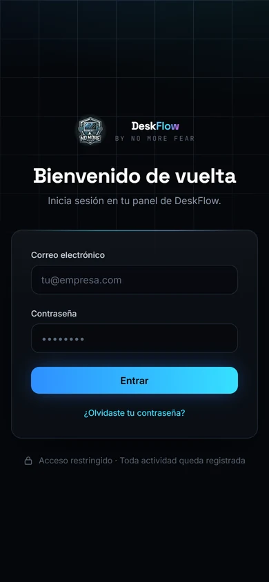 DeskFlow RMM en el celular